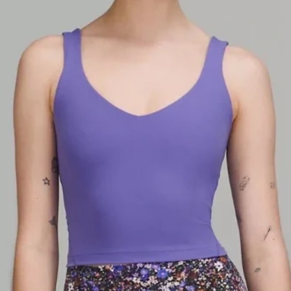 Lululemon Athletica Charged Indigo Align Tank Size 0